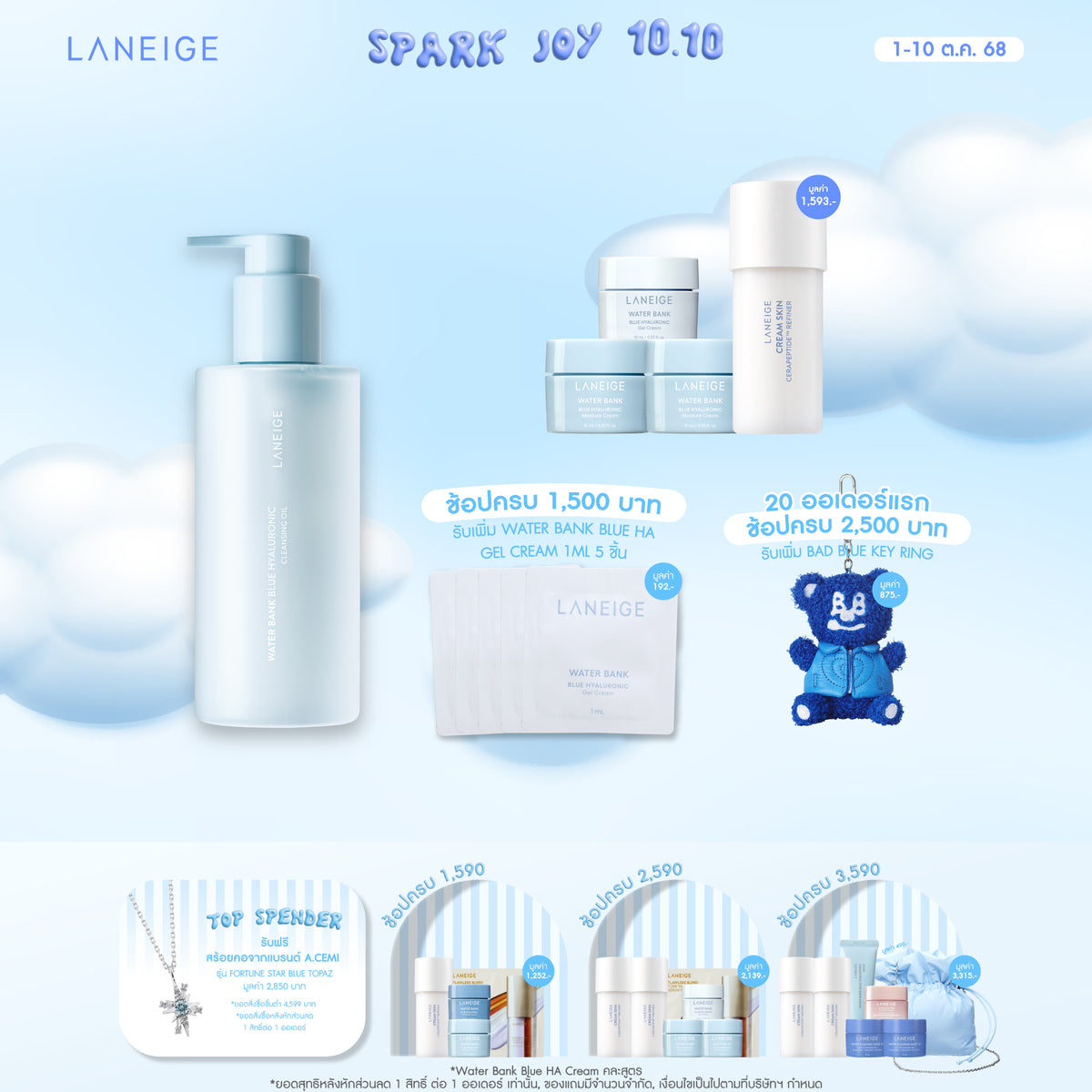 Water Bank Blue HA Cleansing Oil 250ml
