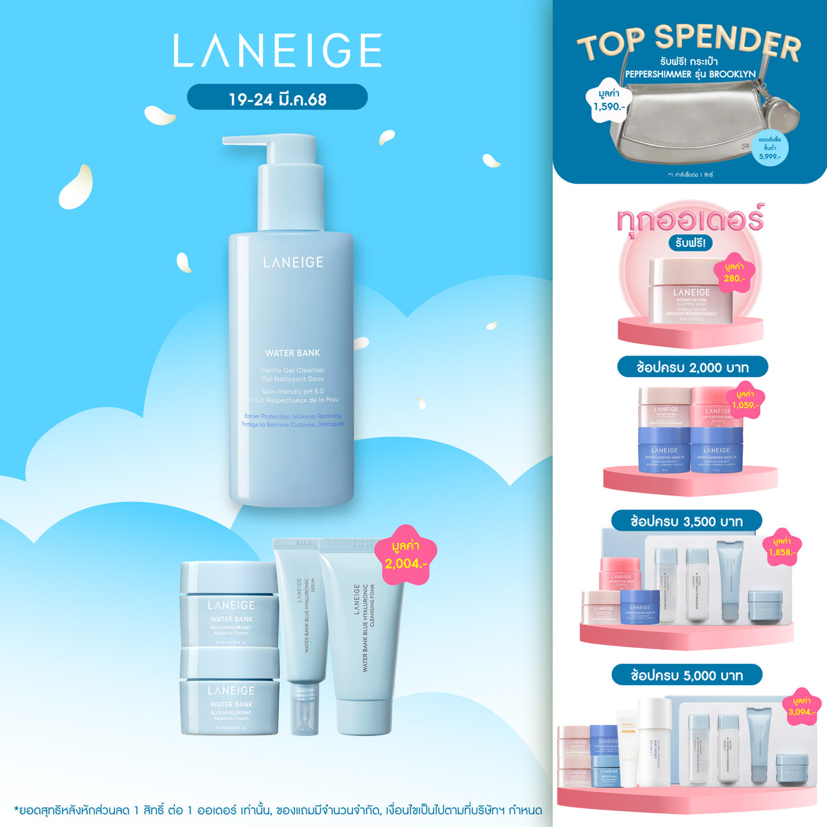 Water Bank Gentle Gel Cleanser 250ml