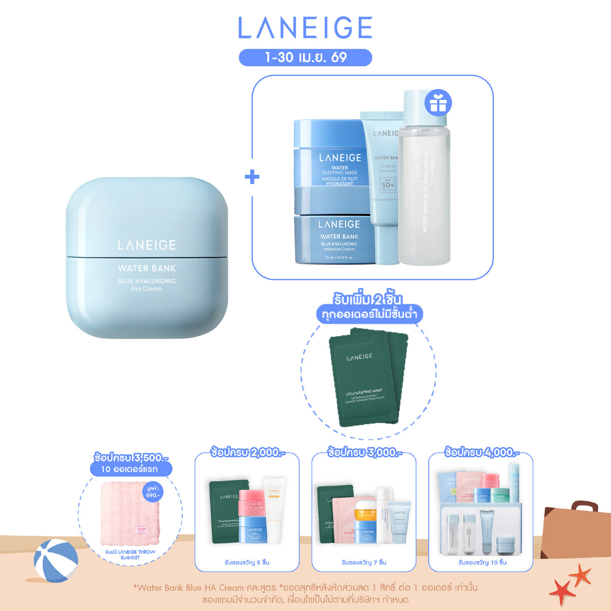 Water Bank Blue HA Eye Cream 25ml