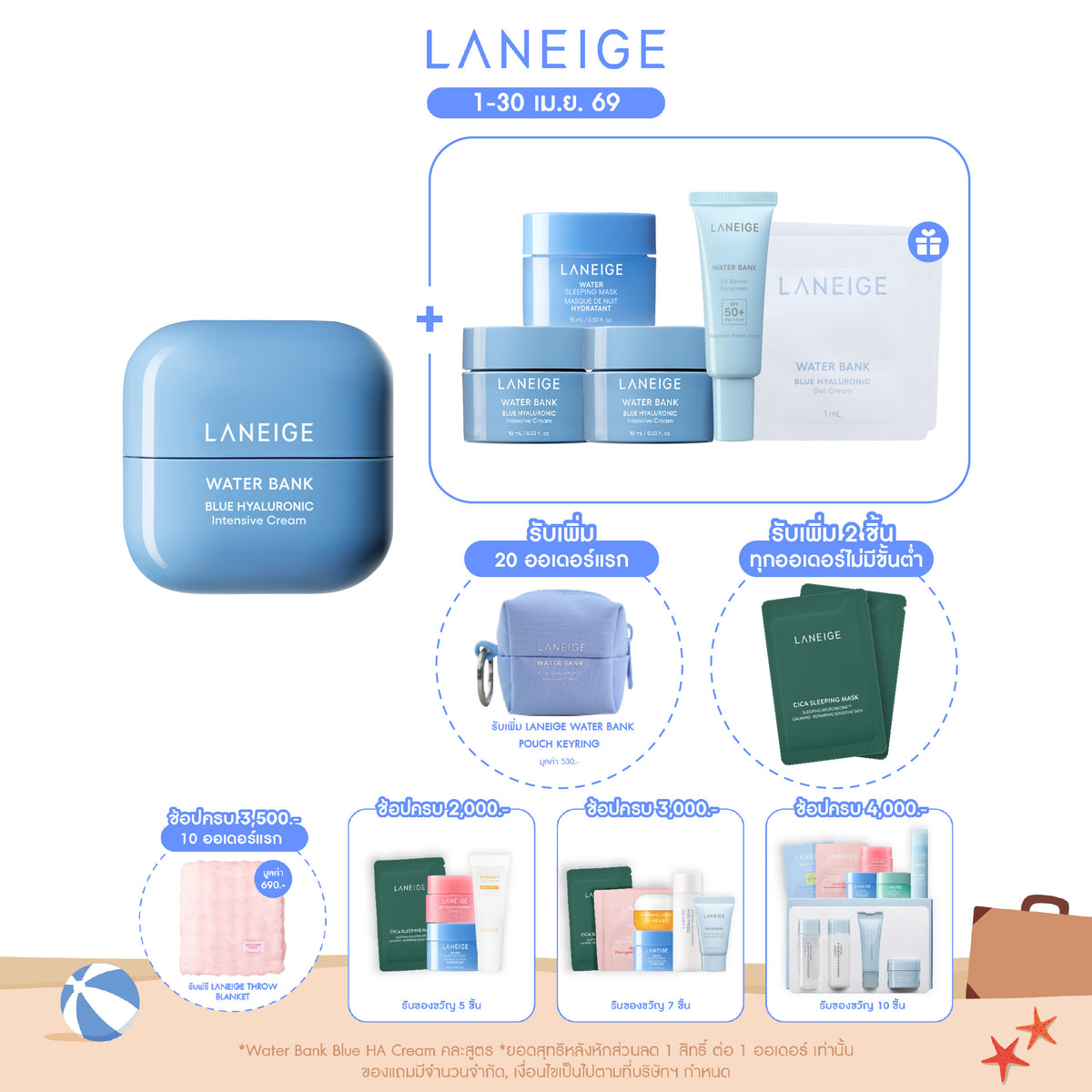 Water Bank Blue Hyaluronic Intensive Cream 50ml